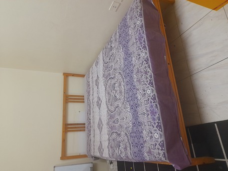 Jeddah, Furniture, SAR 450,  Ikea Bed With Mattress For Selling