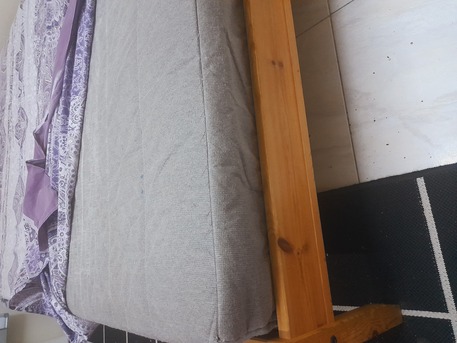 Jeddah, Furniture, SAR 450,  Ikea Bed With Mattress For Selling