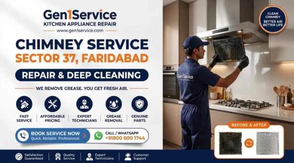 Faridabad, Appliance Repair, Top Glen Chimney Repair Service In Sector 37 Faridabad
