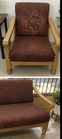 Dammam, Furniture, SAR 100,  3 Piece Sofa ,with Good Woooden Frame And Cudhion