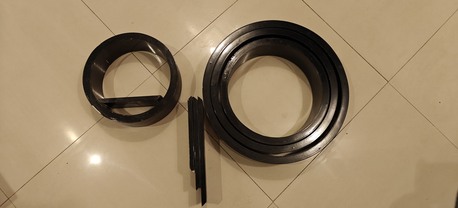 Riyadh, Household Items, SAR 100,  4 Square Red Shelf And 4 Circle Black Shelf For Sale