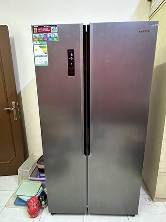 Al Rawdah, Appliances, SAR 1300,  Geepas Side By Side No Frost Refrigerator