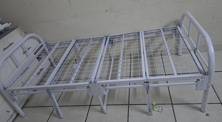 Khobar, Furniture, SAR 120,  Folding Iron Bed At 120sar