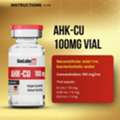 Skin Rejuvenation Peptide - Order AHK-Cu 100mg Vial With Free Bacteriostatic Water