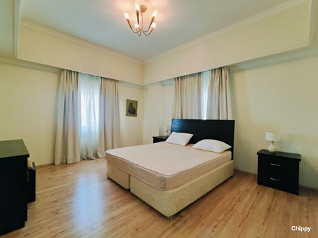 Busaiteen, Apartments, Flats, Houses & Villas, BHD 380/month,  2 BR,  Spacious Fully Furnished 2BR Apartment | Inclusive Rent | Gym, Pool & Internet | Busaiteen