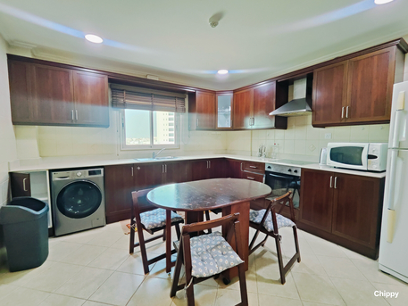 Busaiteen, Apartments, Flats, Houses & Villas, BHD 380/month,  2 BR,  Spacious Fully Furnished 2BR Apartment | Inclusive Rent | Gym, Pool & Internet | Busaiteen