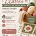 🧶 **Crochet Classes – Learn, Create & Have Fun!** 🧶