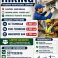 URGENT HIRING – TRANSFER MAINTENANCE COMPANY MAKKAH MASAR PROJECT 🚨
