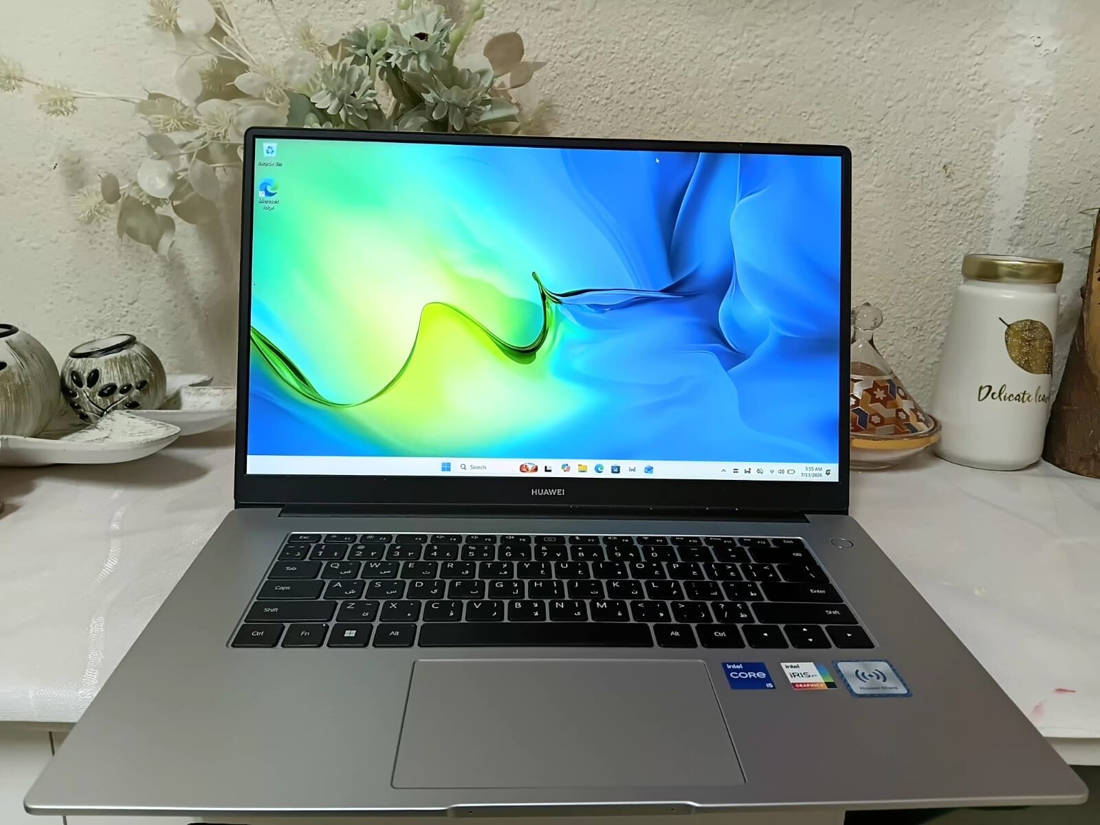 Jubail, Computers, SAR 1400,  Huawei MateBook D 15 Intel Core I5, 11th Gen, 8GB RAM, 512GB Nvme