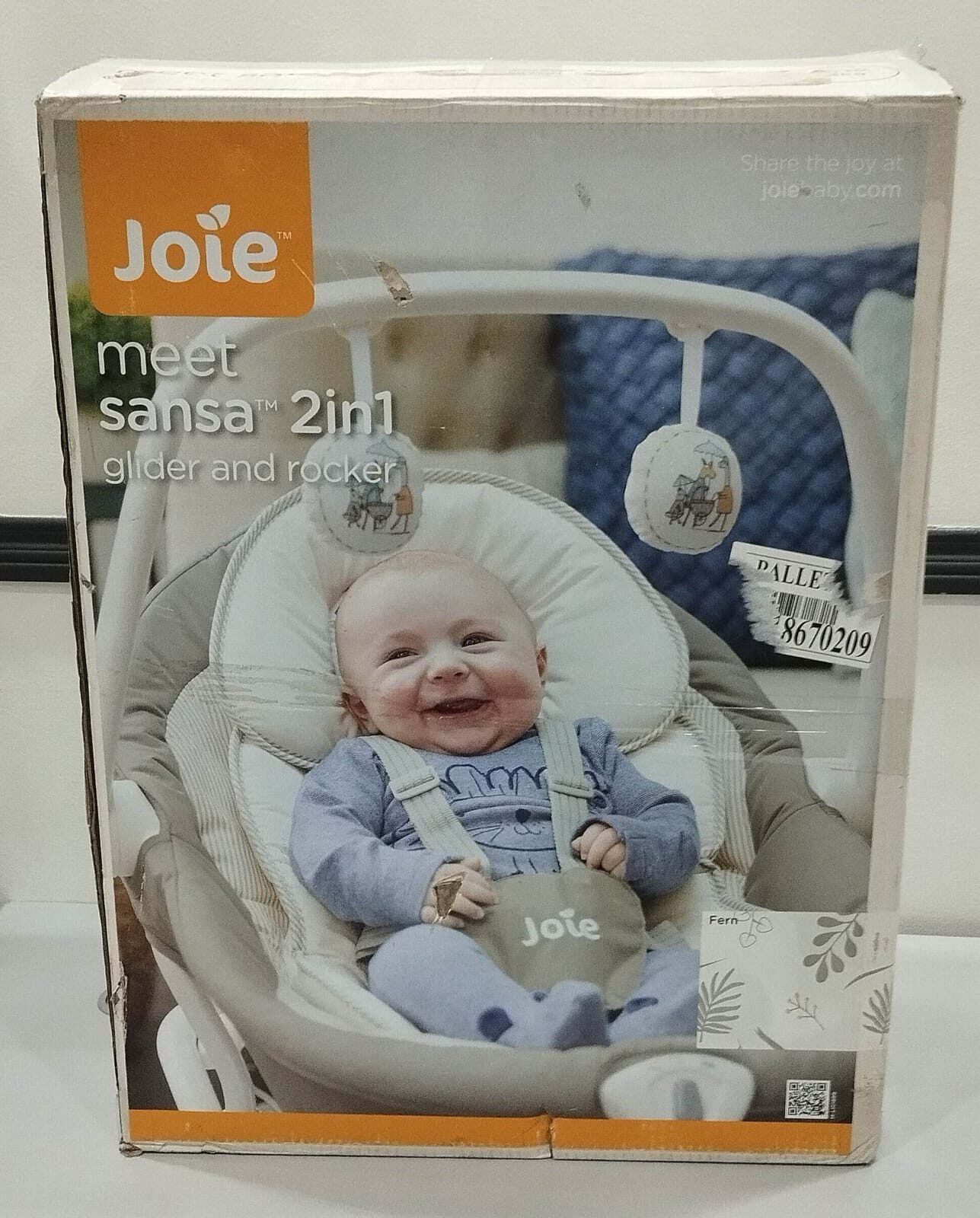Khobar, Baby & Kid Stuff, SAR 690,  Joie 2 In 1 Glider And Rocker