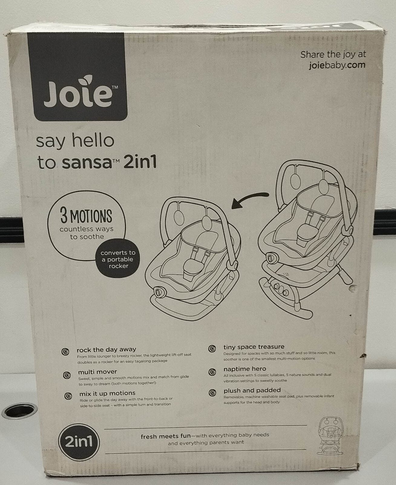 Khobar, Baby & Kid Stuff, SAR 690,  Joie 2 In 1 Glider And Rocker