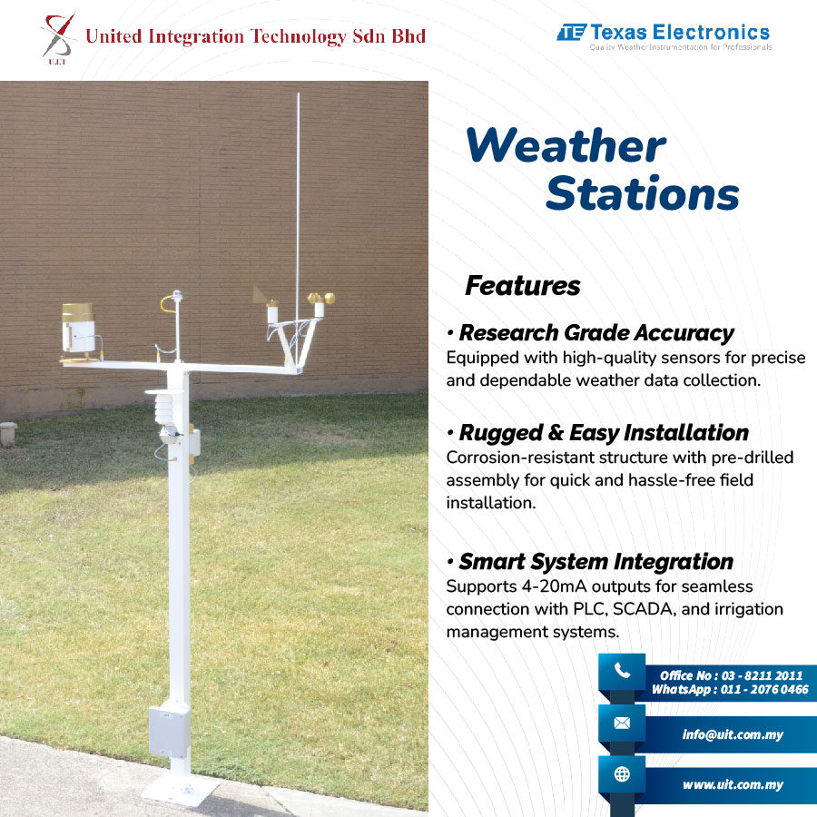 Kuala Lumpur, Tools, Precision Weather Monitoring For Reliable Industrial Performance