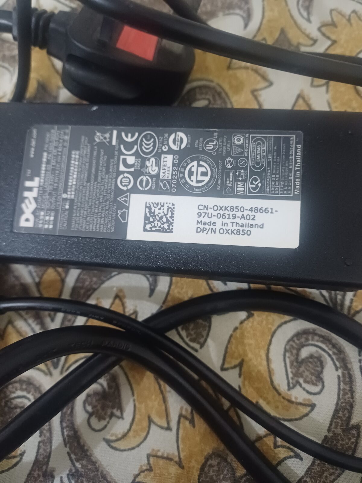 Jeddah, Computer, Dell Adapter Power Charger Laptop For Sale Just Like New.