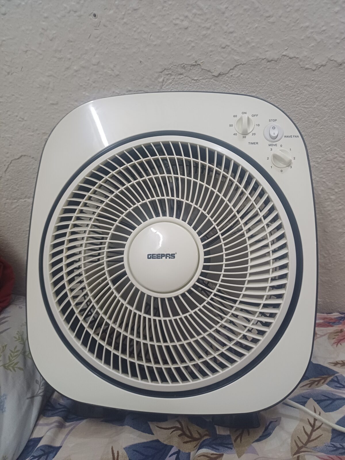 Jeddah, Appliances, SAR 60,  Geepas Desk (Table) Fan With 12-Inch Blades, 3 Speeds Available For Sale.