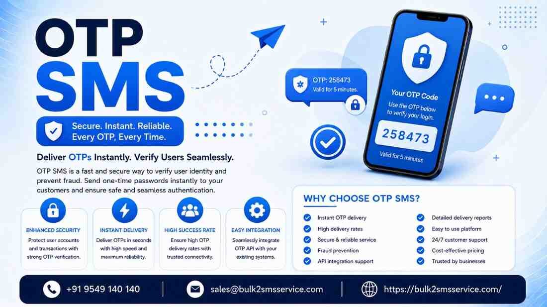 Gurugram, Marketing, Secure Customer Authentication With A Trusted OTP SMS Service