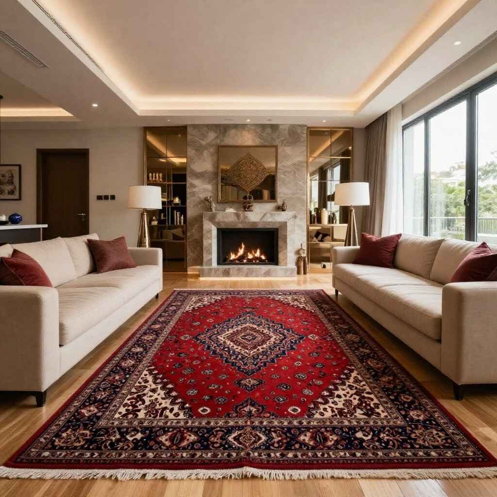 New Delhi, Furniture, Jansons Carpets Presents Best Handmade Persian Carpets In Delhi With Timeless Elegance