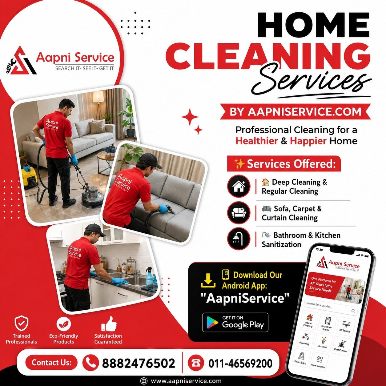 Dwarka, Cleaning, Why Choose Aapniservice For Your Home Cleaning Needs