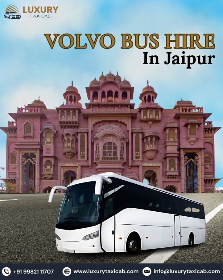 Jaipur, Travel, Volvo Bus Service In Jaipur | Luxury Taxi Cab