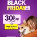 USD 10,  Black Friday In July &ndash; 30% OFF + FREE Doses On Top Sellers - PetCareClub