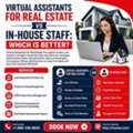 Should You Hire Virtual Assistants For Real Estate Or Build An In-House Team?
