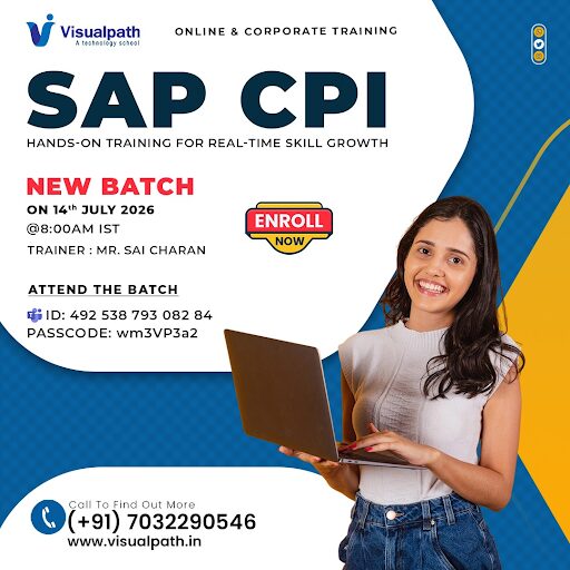 Hyderabad, Lessons Offered, SAP CPI New Batch &ndash; Learn From Industry Experts