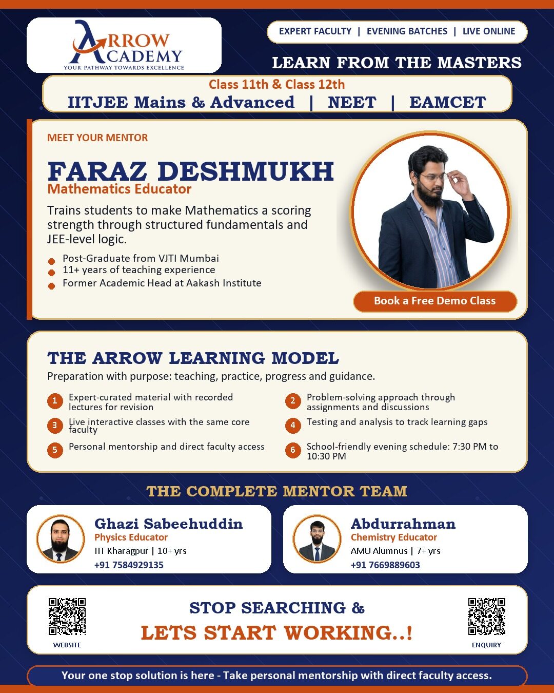 Mumbai, Education, Mathematics Mentor For JEE Advanced/Mains/ State CET