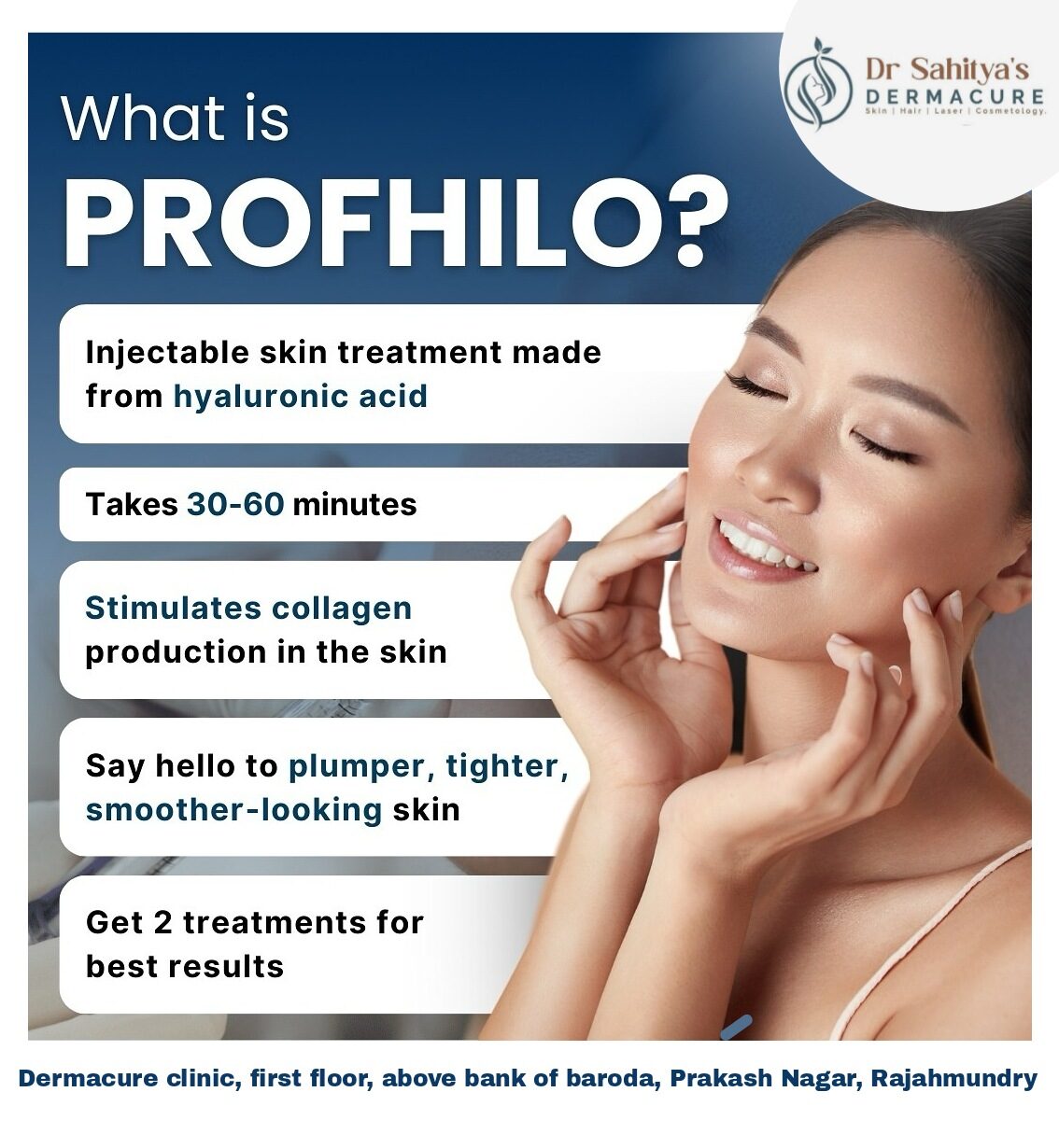 Kurnool, Health, Skin Booster Profhilo Benefits- Dr Sahitya Reddy - Rajahmundry