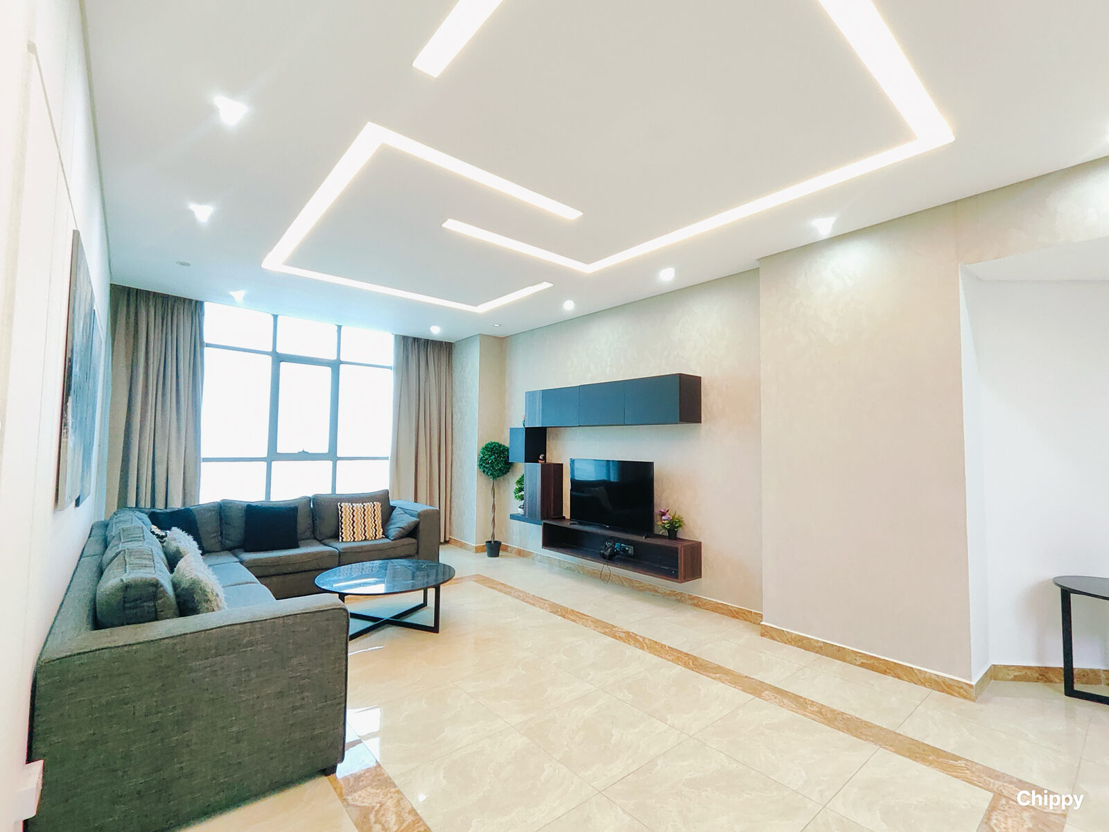 Busaiteen, Apartments, Flats, Houses & Villas, BHD 530/month,  3 BR,  Spacious Fully Furnished 3BR Apartment | Maid Room | Inclusive Rent | Separate Ladies & Ge