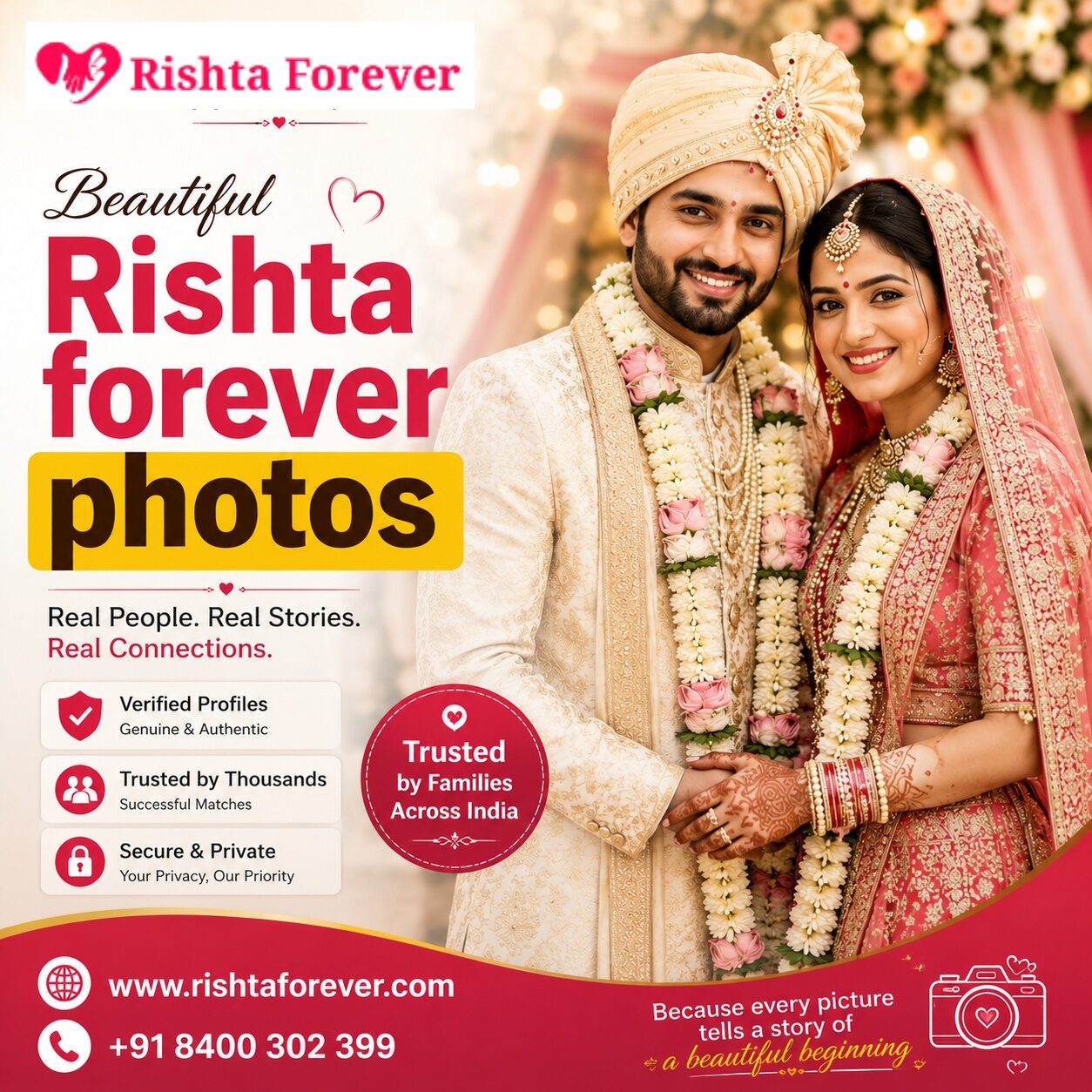Noida, Seeking Groom, Rishta Forever Photos That Celebrate Real Connections