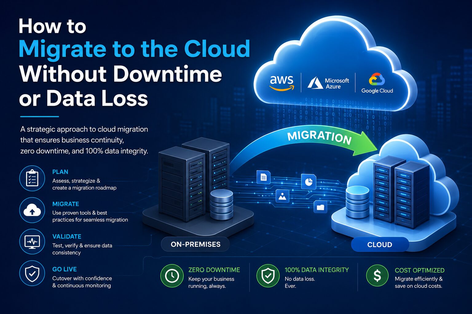 Gurugram, Software Development, How To Migrate To The Cloud Without Downtime Or Data Loss.