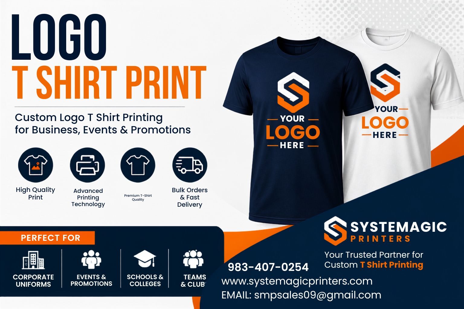 Pune, Clothing & Accessories, Logo T Shirt Print Services For Corporate Branding & Promotional Apparel