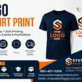 Logo T Shirt Print Services For Corporate Branding & Promotional Apparel