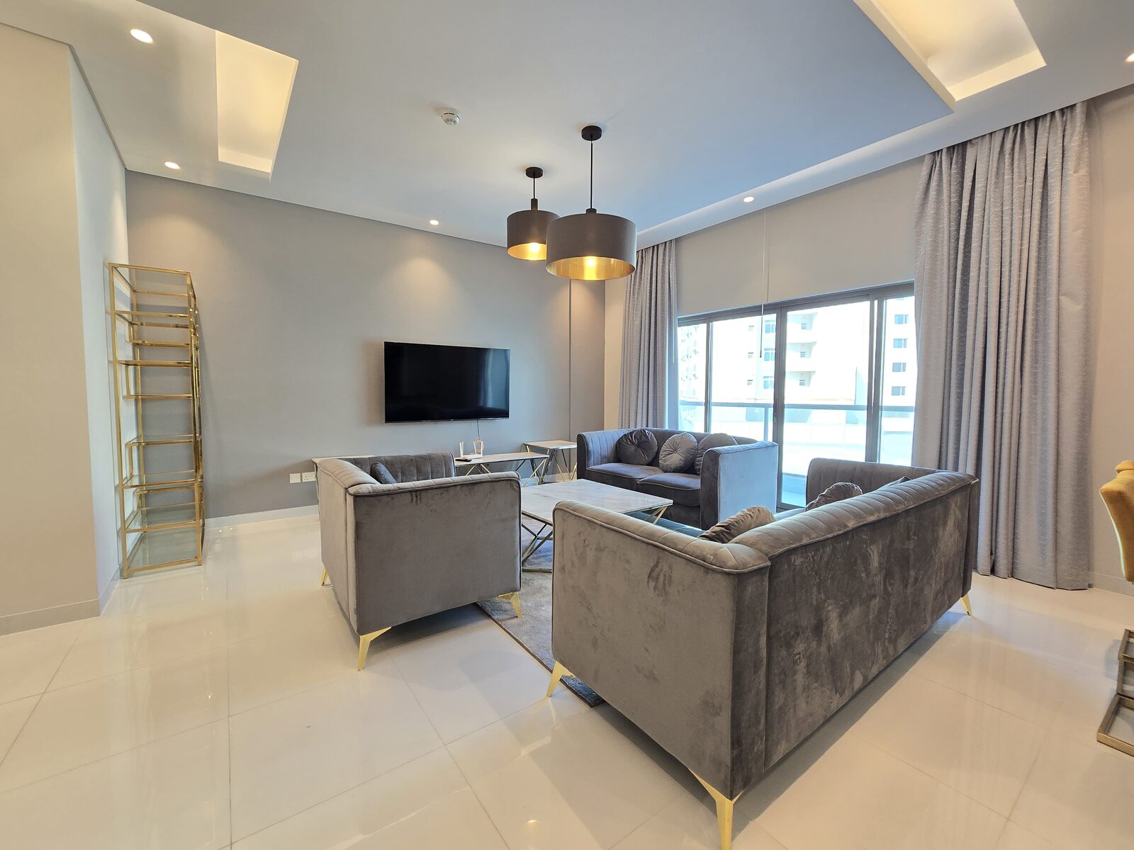 Hidd, Apartments, Flats, Houses & Villas, BHD 400/month,  Furnished,  3 BR,  150 Sq. Meter,  Well Furnished 3bhk Apartment In New Hidd