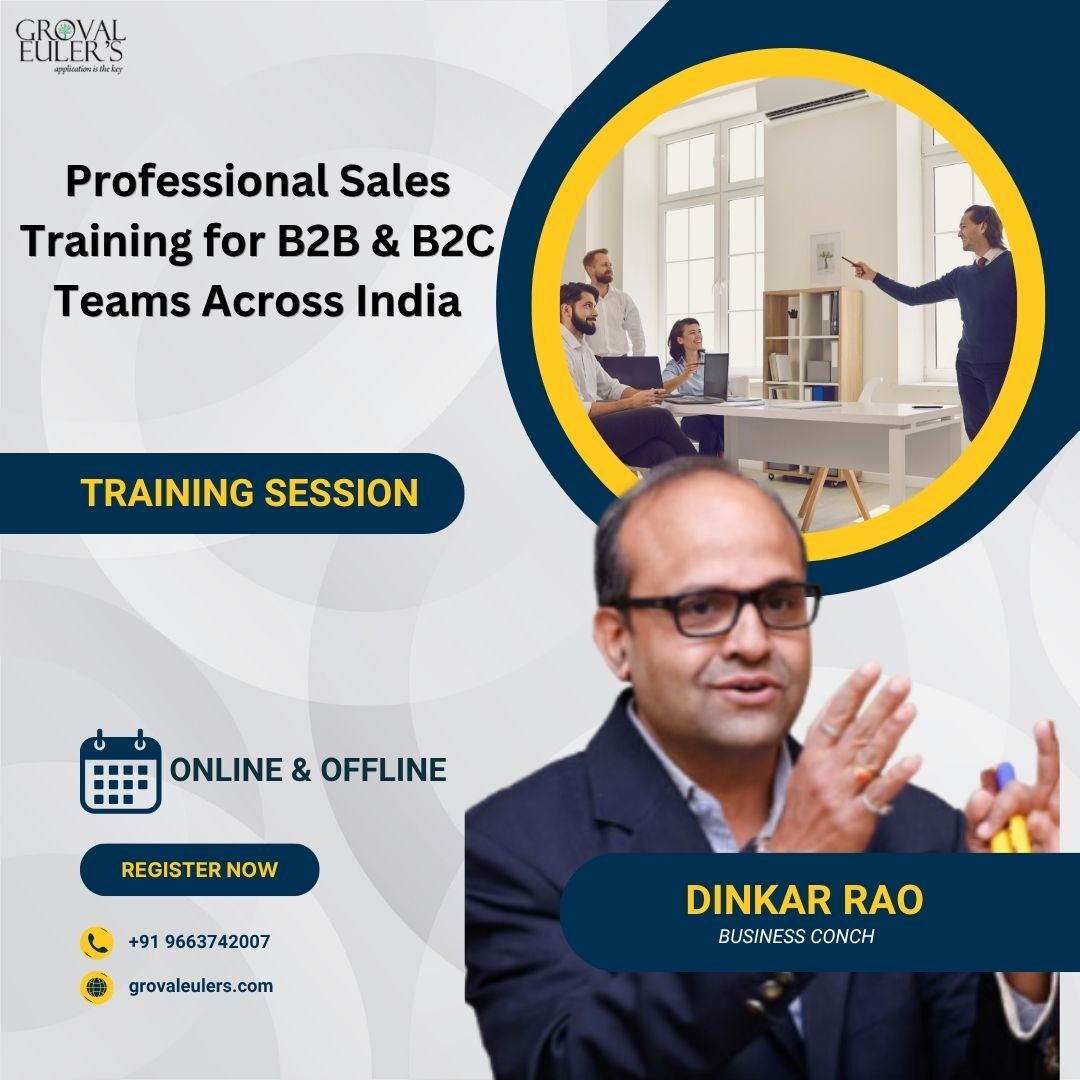 Mumbai, Training, Professional Sales Training For B2B & B2C Teams Across India