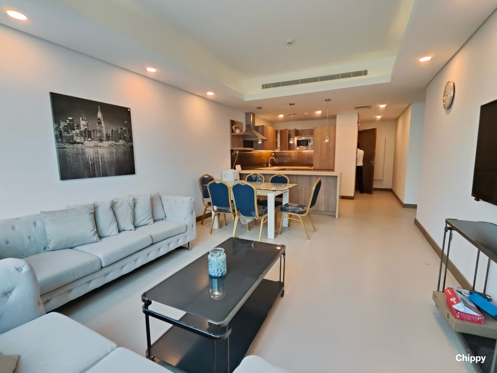 Busaiteen, Apartments, Flats, Houses & Villas, BHD 280/month,  1 BR,  Fully Furnished Studio | Inclusive Rent | Pool & Gym | Near King Hamad University Hospital
