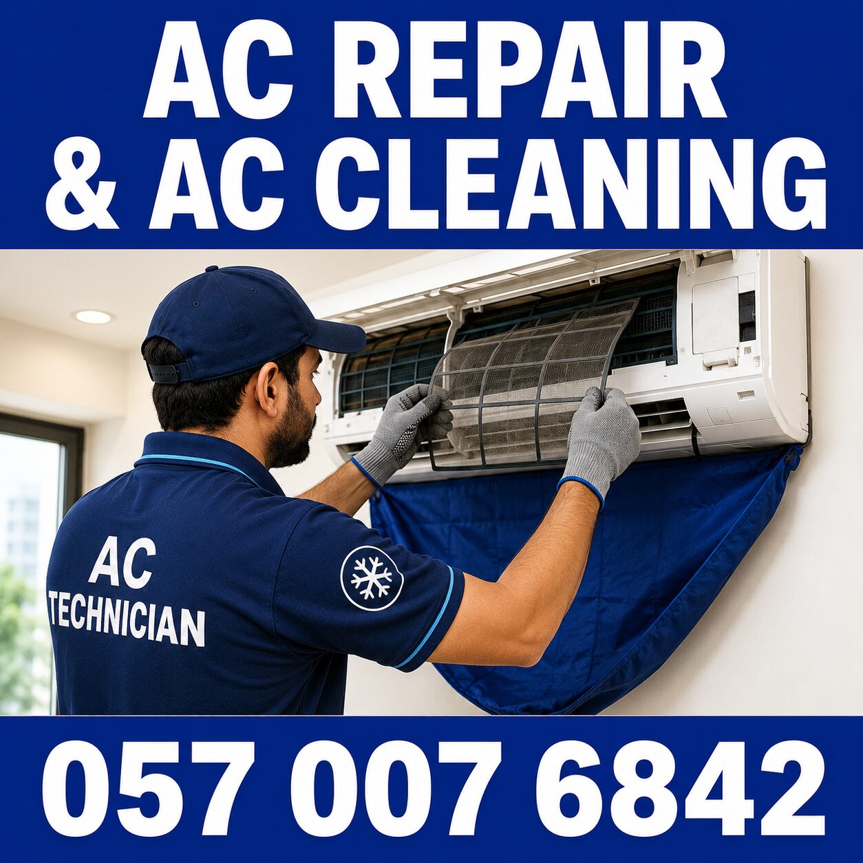 Akrabia, Air Conditioning, ✅✅✅ AC REPAIR & AC CLEANING AT YOUR DOORSTEP IN KHOBAR – ✅ 057 007 6842 ✅✅✅