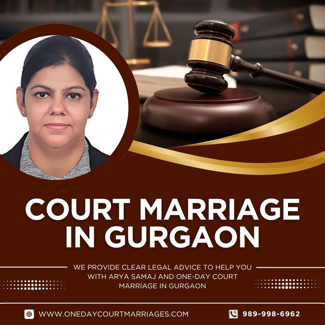 Gurgaon, Legal, Trusted Court Marriage Service In Gurgaon