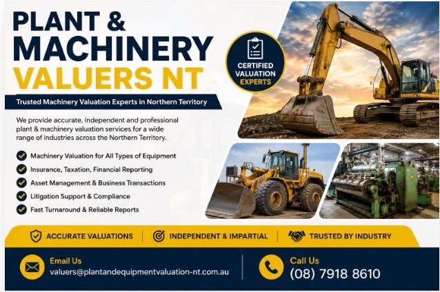 Sydney, Real Estate, Plant & Machinery Valuers &ndash; Trusted Machinery Valuation Experts In NT