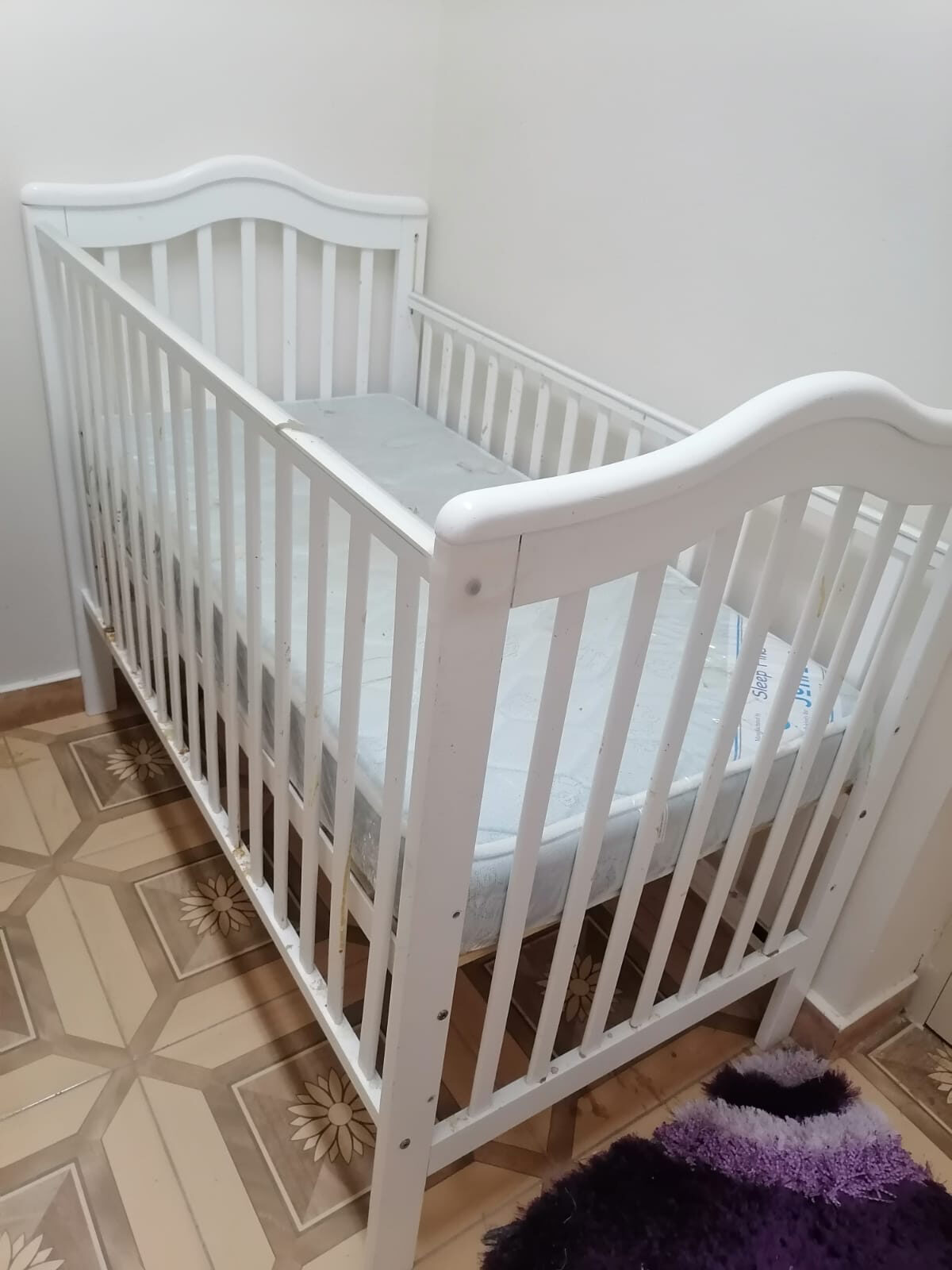 Manama, Baby & Kid Stuff, BHD 15,  Baby Bed Up To 4 Years Baby Bed With Mattress Clean And In Good Condition  Original Price