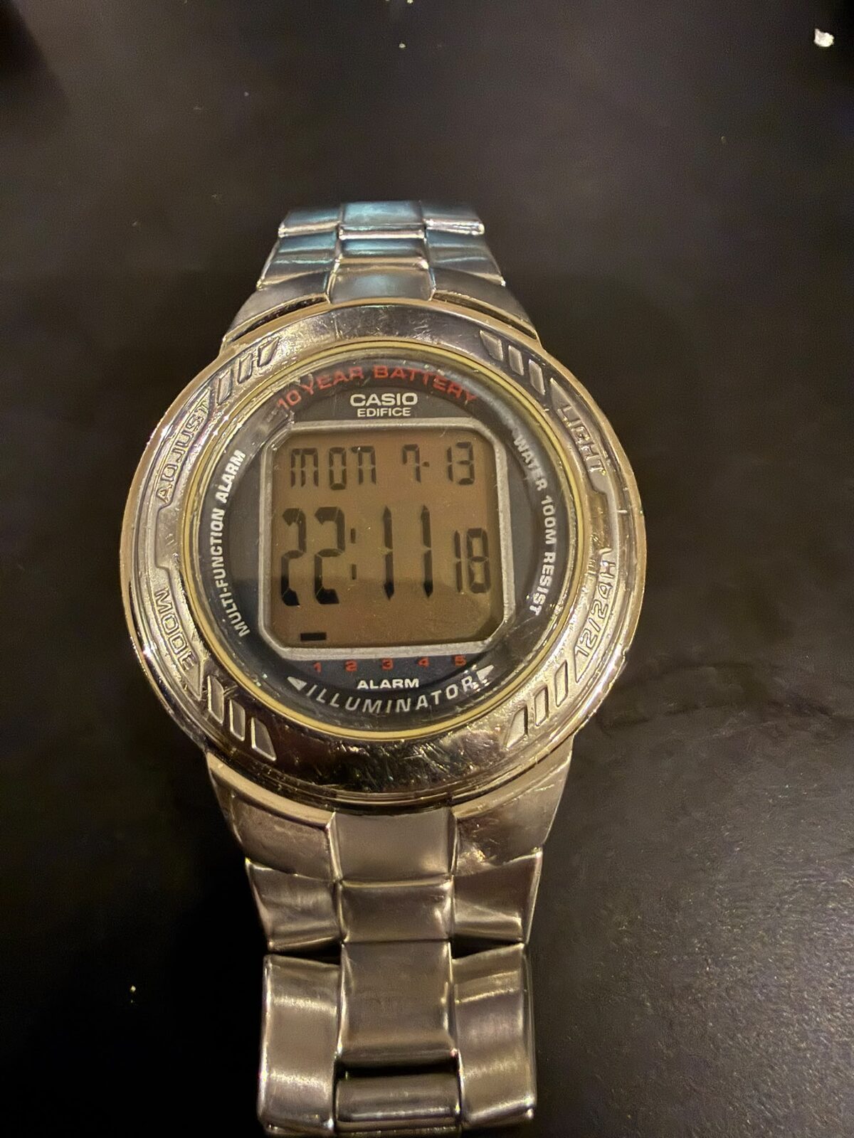 Manama, Watches, BHD 20,  Casio Edifice Analog-digital Watch