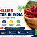Red Chillies Exporter In India | Premium Indian Spices Supplier | GLEE IMPEX
