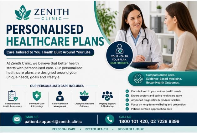 Sydney, Health, Personalised Healthcare Plans For Better Long-Term Wellness
