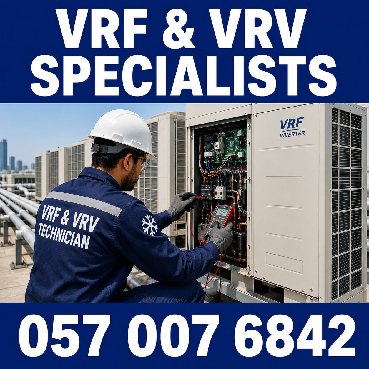 Al Jisr, Air Conditioning, ✅✅✅ VRF & VRV SPECIALISTS – ✅ 057 007 6842 ✅✅✅
