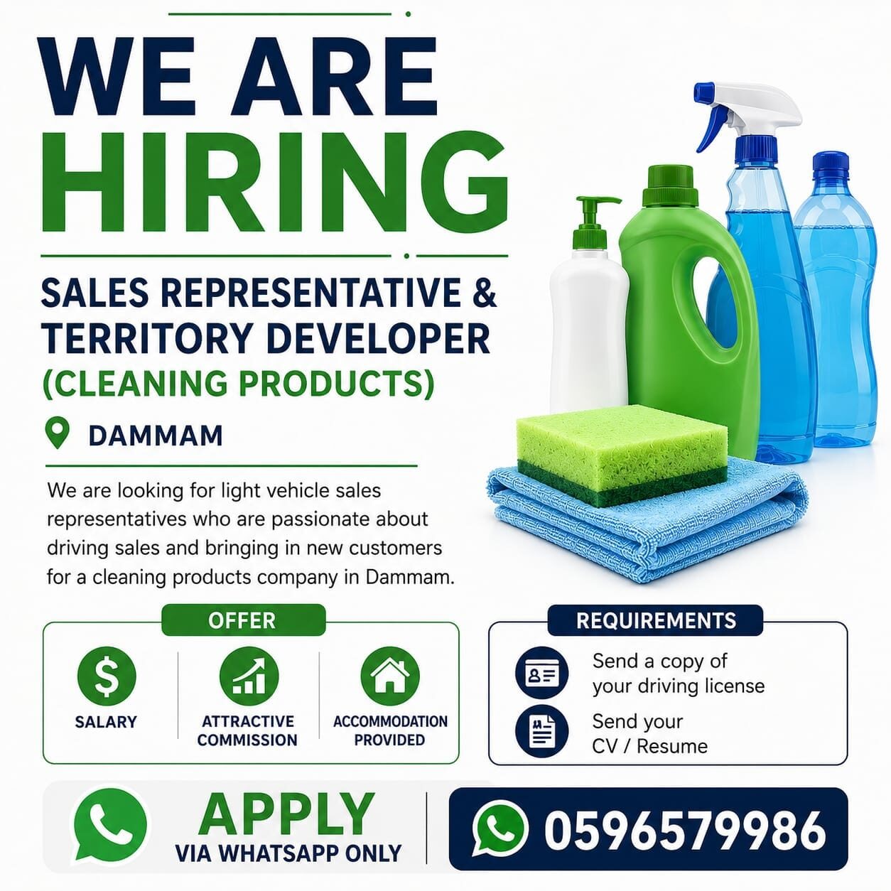 Dammam, Business Partners, Sales Representatives