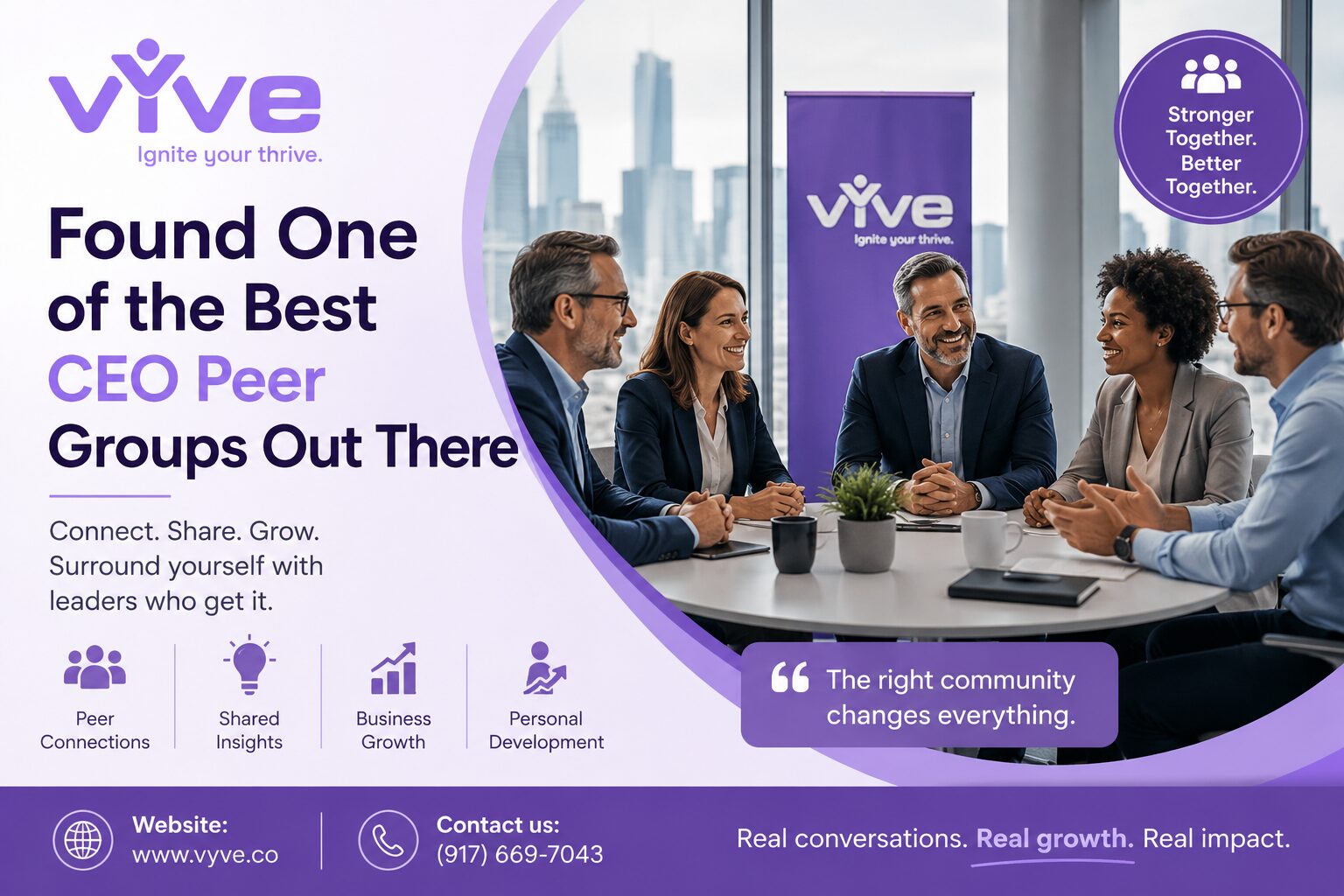 New York, Business, Found One Of The Best CEO Peer Groups Out There | VYve