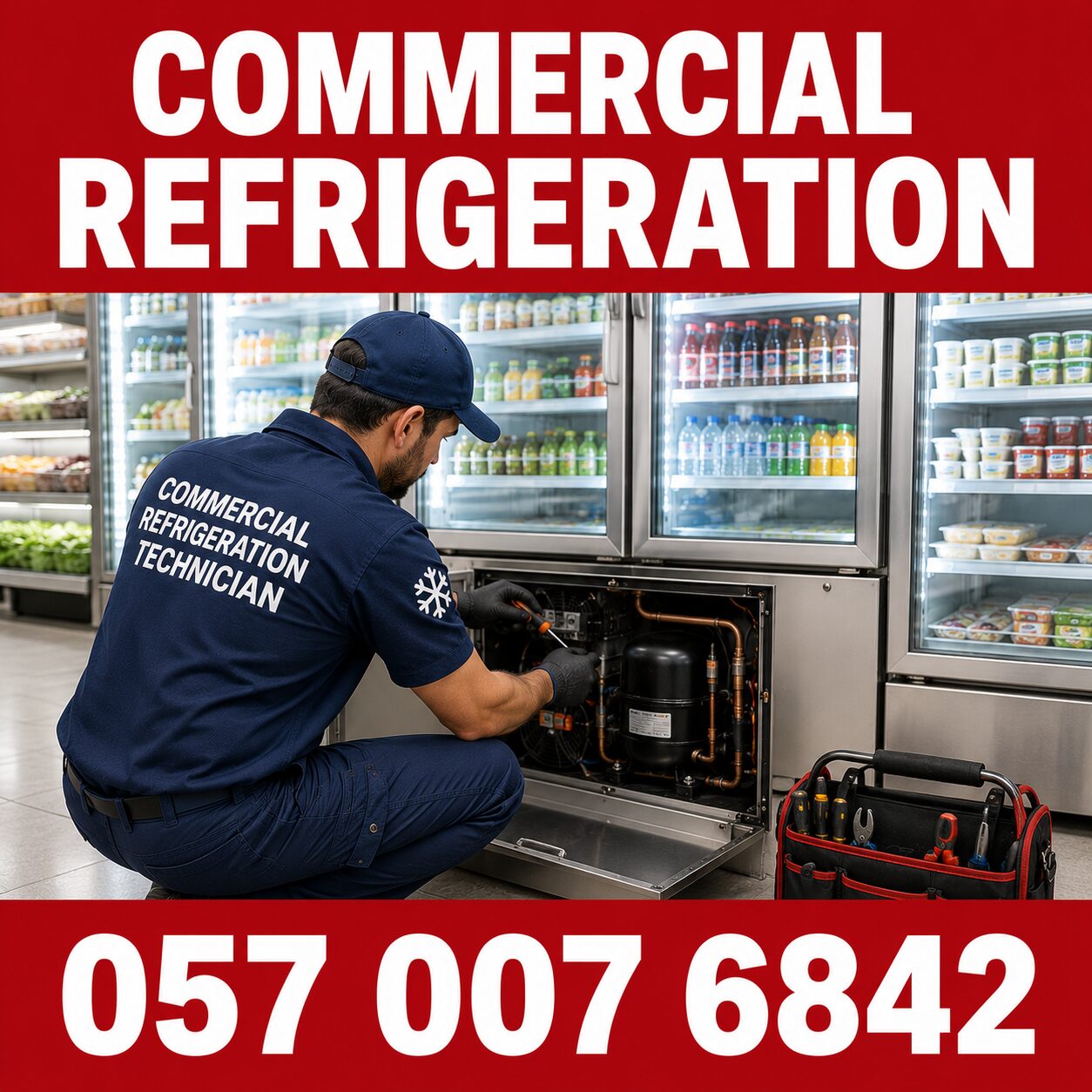 Al Ulaya, Air Conditioning, ✅✅✅ COMMERCIAL REFRIGERATION REPAIR – ✅ 057 007 6842 ✅✅✅