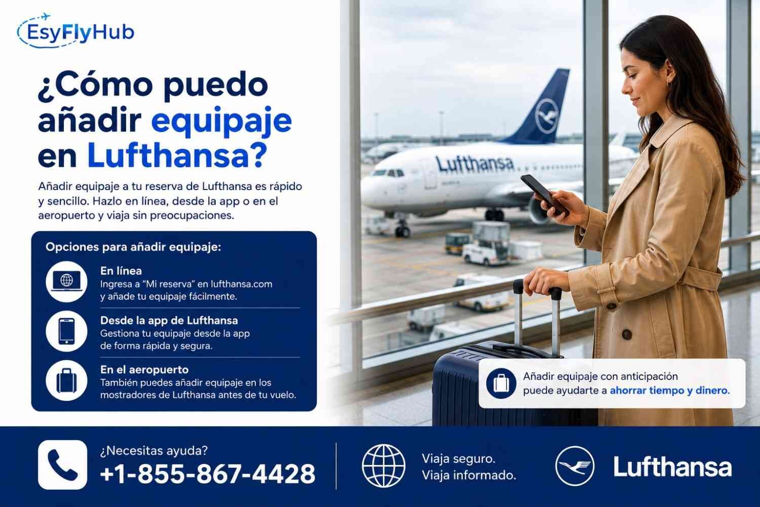 New York, Travel, ¿Cómo Puedo Añadir Equipaje En Lufthansa?