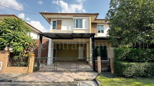 Bangkok, Real Estate For Sale, THB 3850000,  3 BR,  51 Sq. Feet,  Reduced Price Of Single House, Habitia Ratchaphruek, Corner House, Cheapest Price,