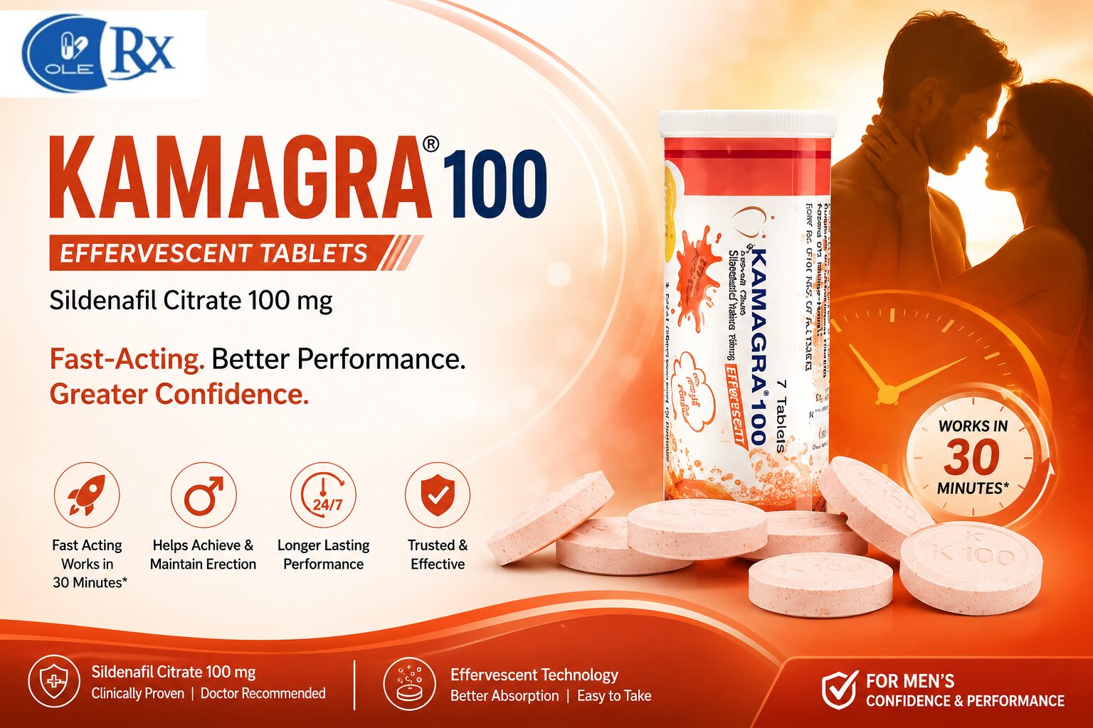 Boston, Health, Kamagra Effervescent 100 Mg Sildenafil Tablets For Effective ED Support And Performance