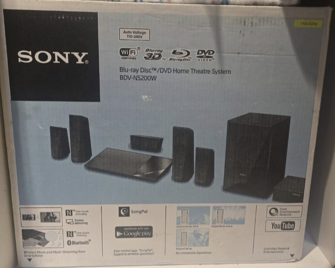 Manama, Appliances, BHD 90,  Sony Blu-ray Disc/ DVD Home Theater System And American Tourister Luggage